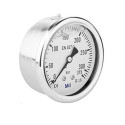 Manómetro con Glicerina Conexión 1/4", 0 - 700 BAR. Marca Balflex. Esfera de 63 mm