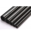 Cold Draw Tube 28 x 22 mm. Tubing (Black)